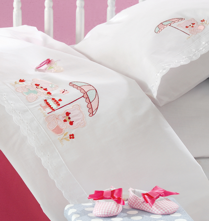 Σετ Σεντόνια Bebe Cake Rythmos