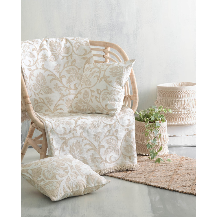 Ριχτάρι Καναπέ Εκρού 180x240 Natali 117-172-2259 Rythmos