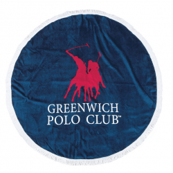 Στρογγυλή Πετσέτα Θαλάσσης 2824 Greenwich Polo Club