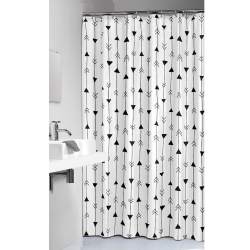 Κουρτίνα Μπάνιου Πλαστική 180x200 Arrow Black 210931319 Sealskin