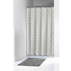 Κουρτίνα Μπάνιου Υφασμάτινη 180x200 Piega Grey 233591311 Sealskin