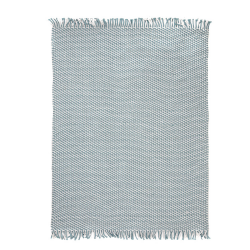 Μοντέρνο Αδιάβροχο Χαλί Duppis OD2 15DUPWB.140200 White Blue 140x200 Royal Carpet