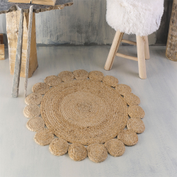 Ταπέτο Rattan Flower 120cm 120-112-1417 Rythmos