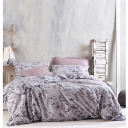 Σετ Σεντόνια Μονά 160x260 (Flat) Julith Μωβ (201-310-00-2190) Rythmos