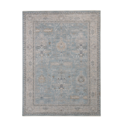 Χαλί Κλασικό Tabriz 590 Blue 200x300 Royal Carpet