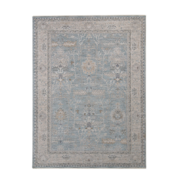 Χαλί Κλασικό Tabriz 590 Blue 200x240 Royal Carpet