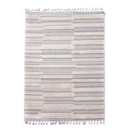 Χαλί Μοντέρνο La Casa 713A White L. Grey 200x290 Royal Carpet