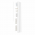 Εύκαμπτος Βραχίονας Αλουμινίου για Κουρτίνα Μπάνιου 300cm Λευκός 03320.001 Rainbow Dimitrakas
