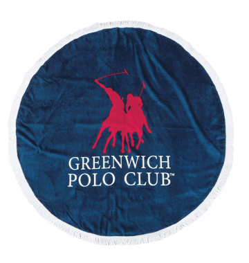 Στρογγυλή Πετσέτα Θαλάσσης 2824 Greenwich Polo Club