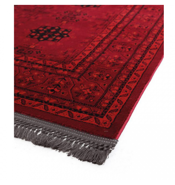 Σετ Χαλιά Κρεβατοκάμαρας Afgan 8127A Red 67x140 Royal Carpet
