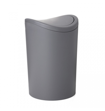 Πλαστικό Χαρτοδοχείο Swing Bin 5lt Grey 06725.002 Tatay Dimitrakas