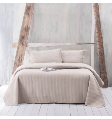 Σετ Κουβερλί Υπέρδιπλο 230x250 Μπεζ 112-103-029 Jazz 2 Rythmos