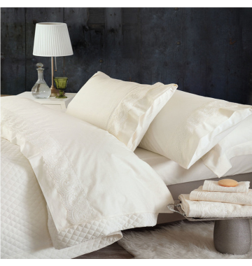 Νυφικά Σεντόνια Υπέρδιπλα 230x260 Εκρού Shiraz 201-104-1255 Rythmos