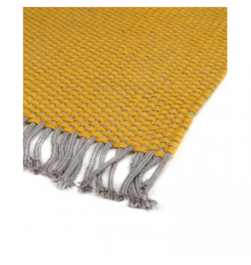 Μοντέρνο Αδιάβροχο Χαλί Duppis OD3 15DUPGY.140200 Grey Yellow 140x200 Royal Carpet