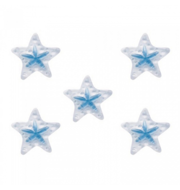 Αντιολισθητικά Μπάνιου Starfish Kristal Blue 00527.001 Octopus Dimitrakas