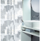 Κουρτίνα Μπάνιου Πλαστική Skyline 00786.001 Dimitrakas