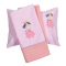 Σετ Σεντόνια Baby Smile 120x160 Pink 6596 Das Home