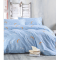 Σετ Σεντόνια Μονά 160x260 (Flat) Moonlight Μπλε (201-310-00-2318) Rythmos